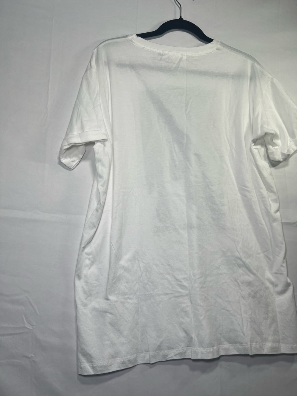 The Laundry Room Spiritual Awakening White Graphic T-Shirt XS Oversized - Picture 7 of 7